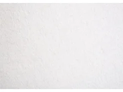 Best Alfombra Shaggy tejida a mano 140x140 cm Cozy Blanco