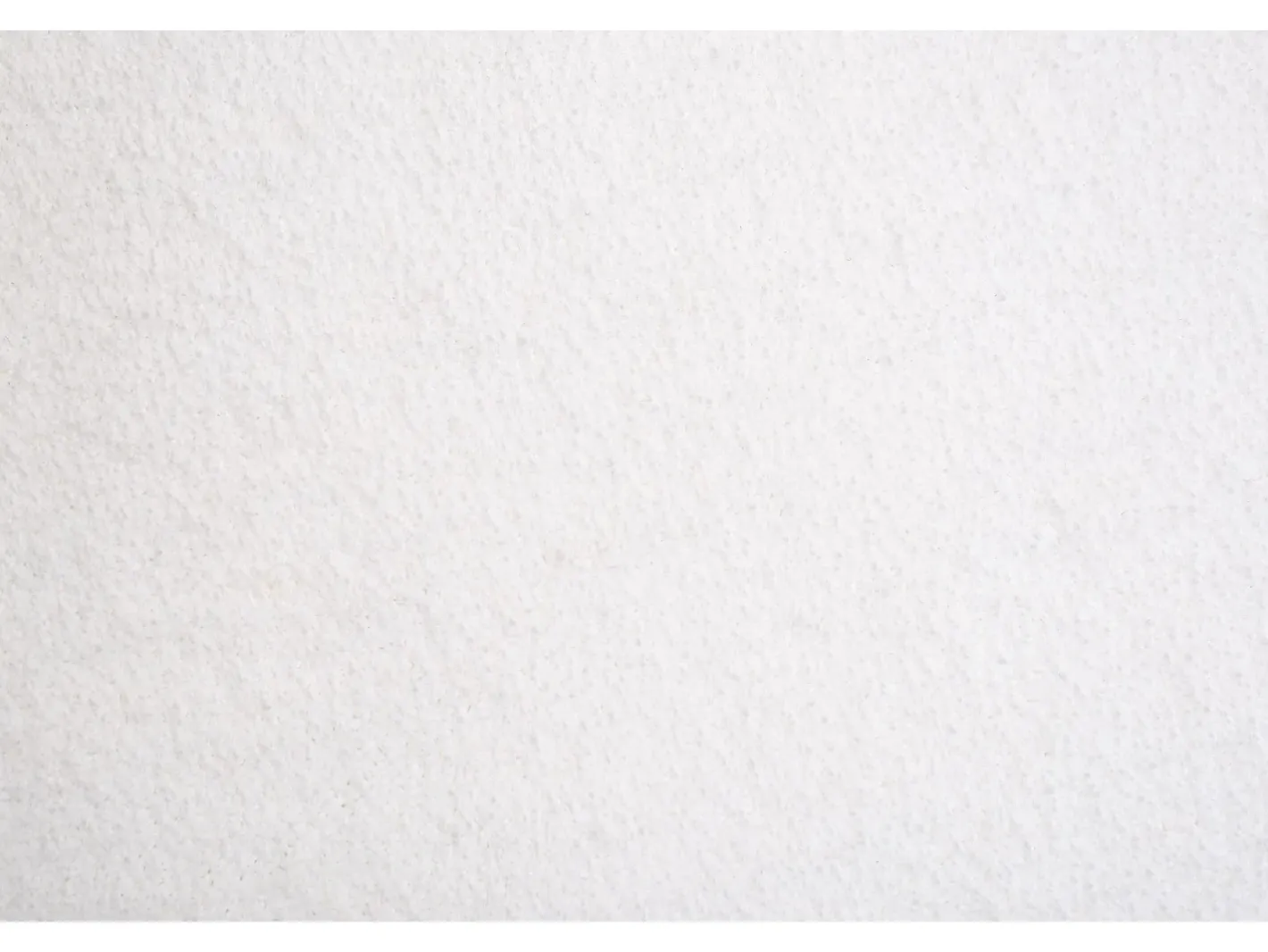 Best Alfombra Shaggy tejida a mano 190x190 cm Cozy Blanco