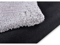 Alfombra Shaggy tejida a mano 85x155 cm Cozy Gris Clearance