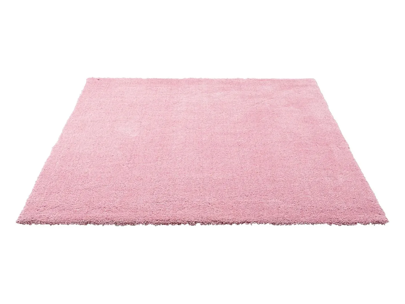 Alfombra Shaggy tejida a mano 85x155 cm Cozy Rosa New