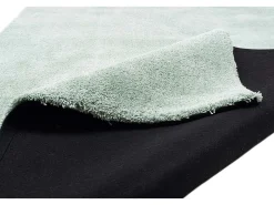 Alfombra De Salón-Alfombra Shaggy tejida a mano 190x290 cm Menta Cozy Verde almendra