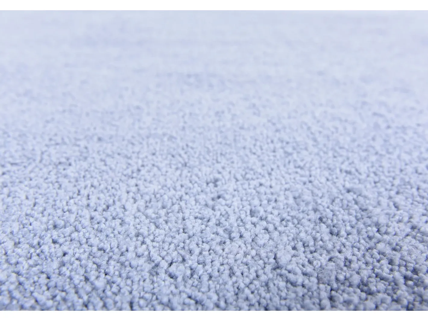 Alfombra Shaggy tejida a mano 85x155 cm claro Cozy Azul Outlet