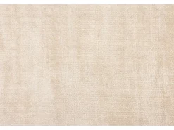 Hot Alfombra tejida a mano de viscosa 120x120 cm Star Crema