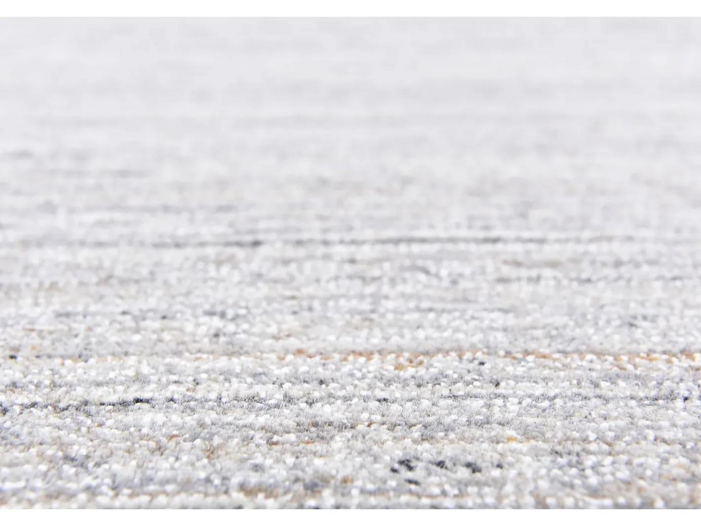 Discount Alfombra tejida a mano de lana y viscosa 190x290 cm Sandiego Gris