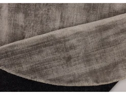 Hot Alfombra tejida a mano de viscosa 150x150 cm Star Gris