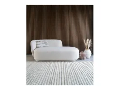 ebuy24 Alfombra tejida de marfil 160 x 230 cm Blanco Best