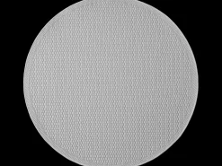 the carpet Alfombra De Exterior|Alfombra Redonda-Alfombra Toulouse Exterior, Uni, , 120 cm, redondo Gris