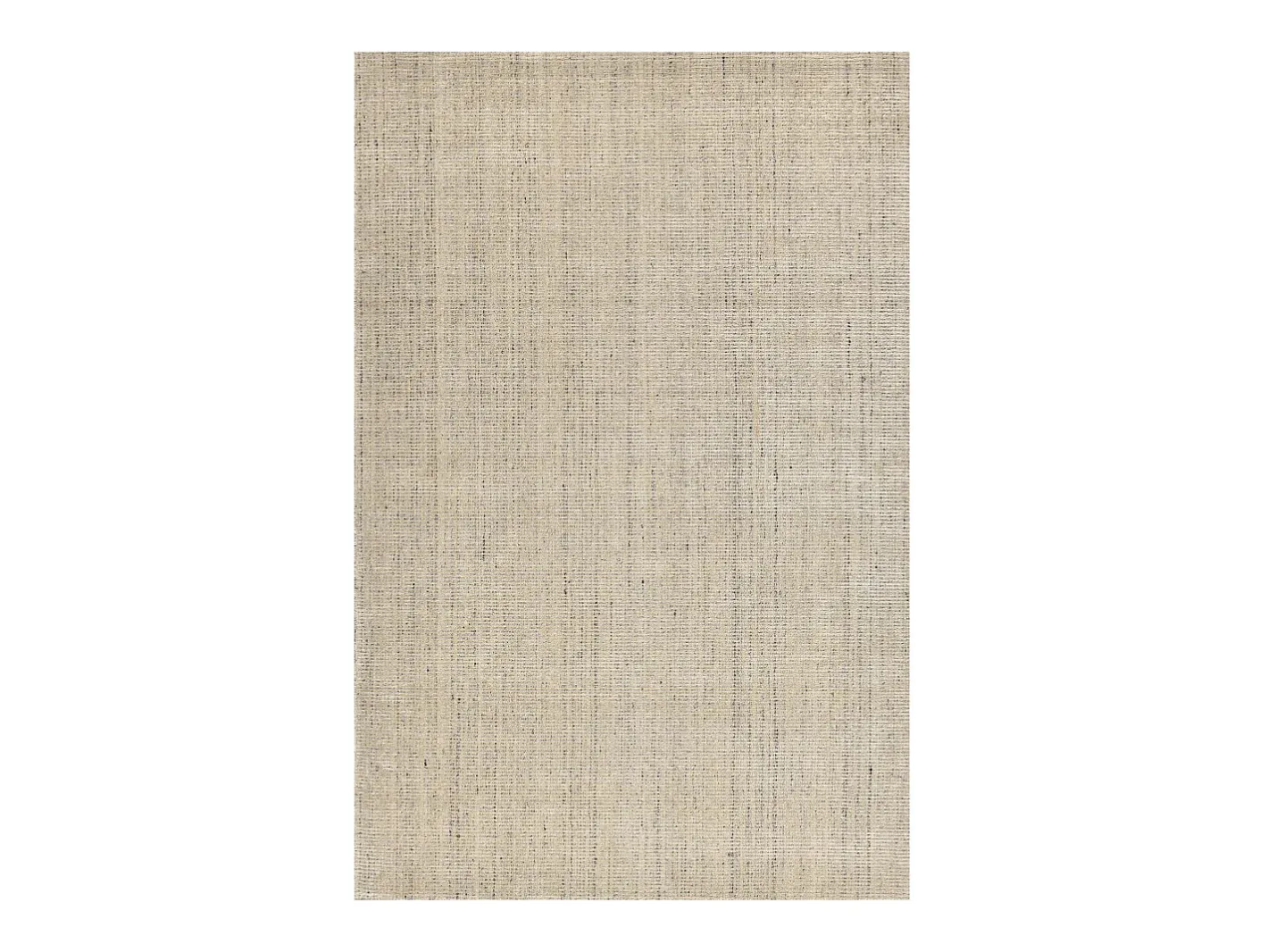 Alfombra De Salón-Alfombra UNI a rayas de viscosa y lana 90x160 cm Venus Beige