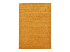 Hot Alfombra UNI tejida a mano 40x60 cm Oro Holi Dorado