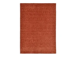 Alfombra De Salón-Alfombra UNI tejida a mano 170x240 cm Holi Terracota
