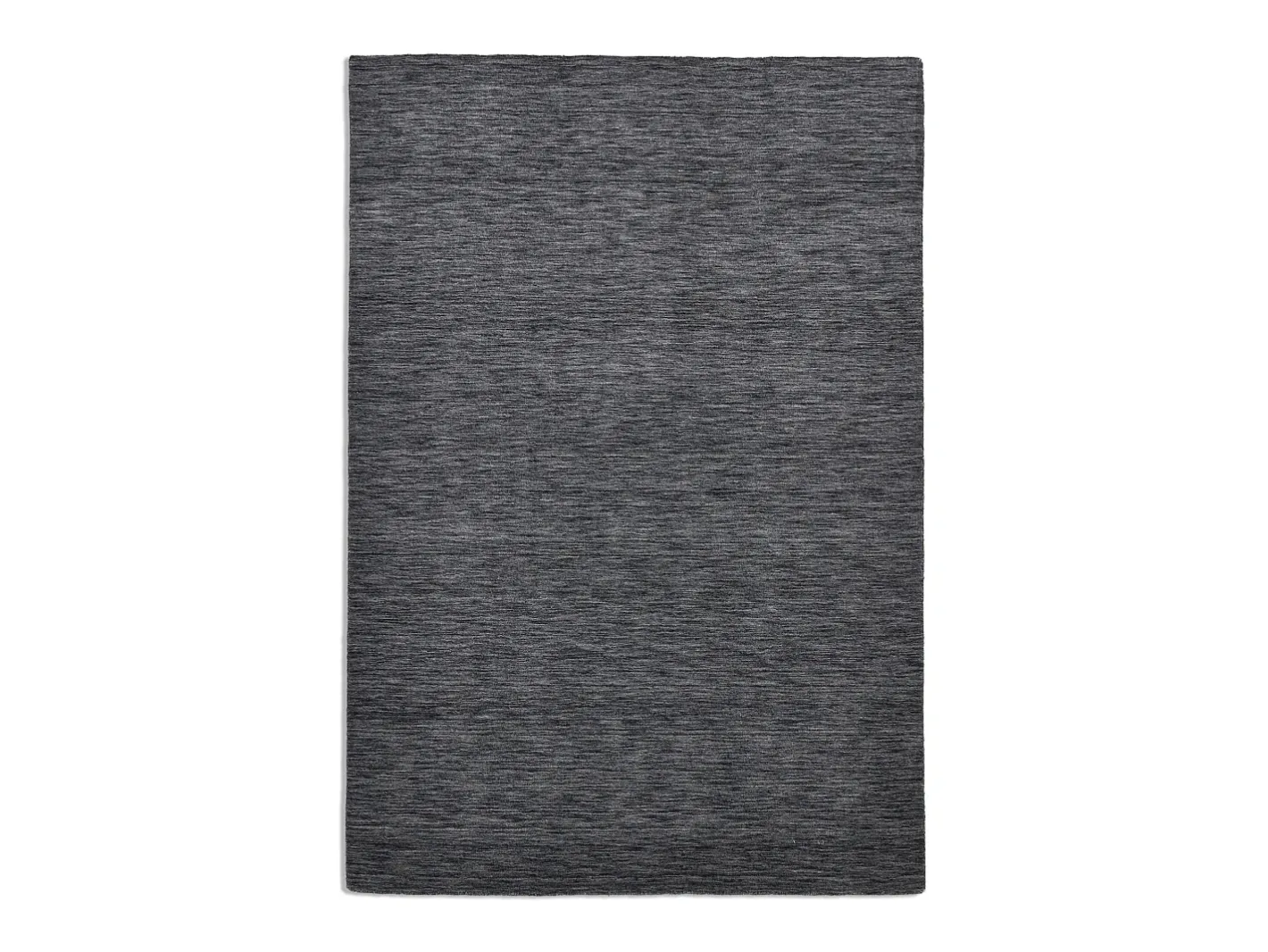Alfombra UNI tejida a mano 40x60 cm oscuro Holi Gris