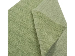 Alfombra De Salón-Alfombra UNI tejida a mano 90x160 cm Holi Verde claro