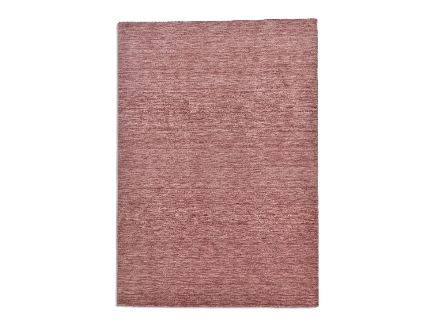 Alfombra De Salón-Alfombra UNI tejida a mano 170x240 cm Holi Rosa