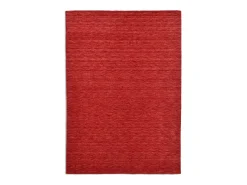 Alfombra UNI tejida a mano 60x90 cm Holi Rojo