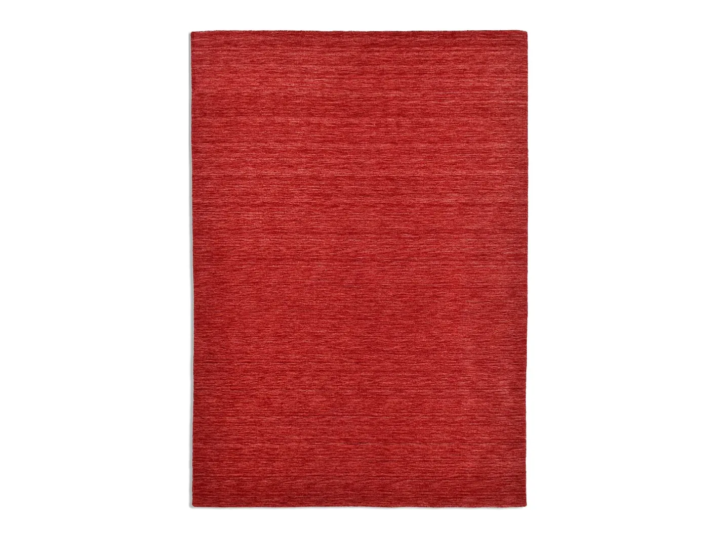 Alfombra UNI tejida a mano 60x90 cm Holi Rojo