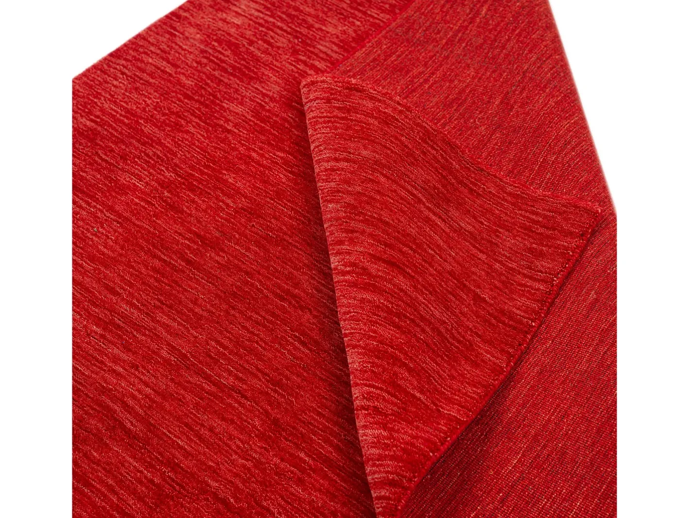 Alfombra UNI tejida a mano 60x90 cm Holi Rojo