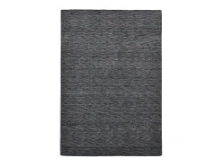 Alfombra UNI tejida a mano 70x140 cm oscuro Holi Gris Clearance