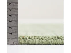 Sale Alfombra UNI tejida a mano 190x290 cm Holi Verde claro