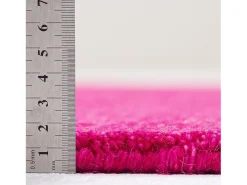 Alfombra UNI tejida a mano 40x60 cm Holi Rosa