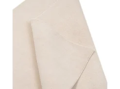 Alfombra De Salón-Alfombra UNI tejida a mano 60x90 cm Holi Crema