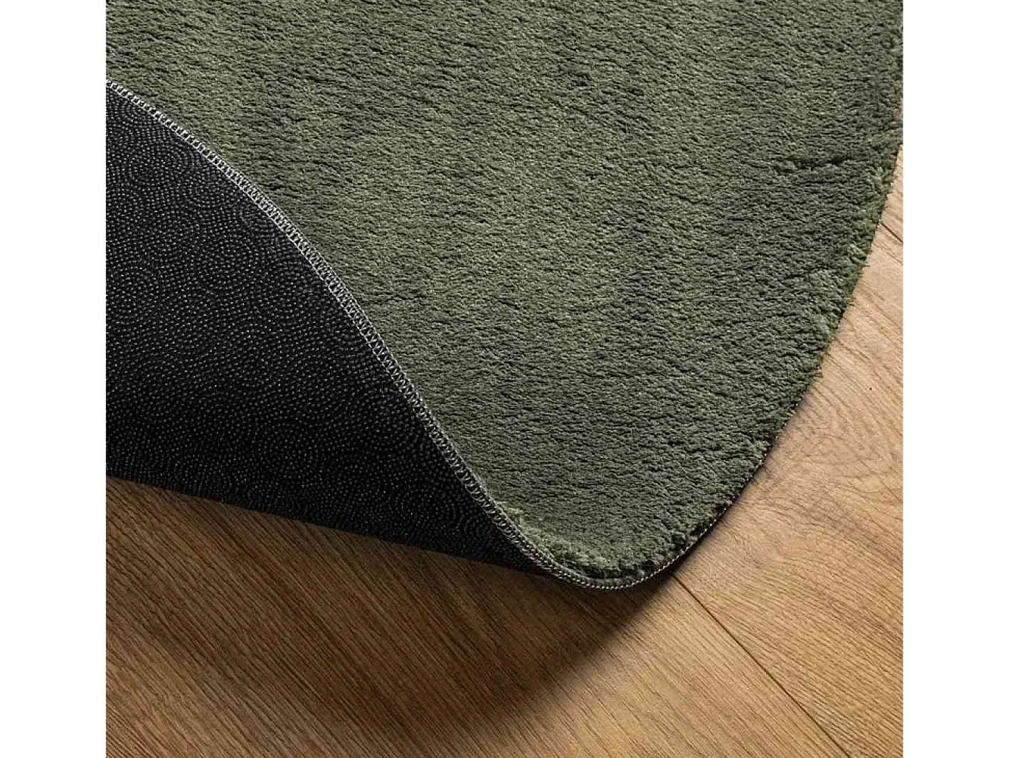 Outlet Alfombra Bosque 160 x 230 cm Poliéster Verde