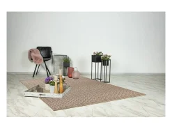 Meublorama Alfombra De Salón|Alfombra Infantil-Alfombra 150x80 cm – Diseño C103A color natural – Elegancia y suavidad para su interior Beige
