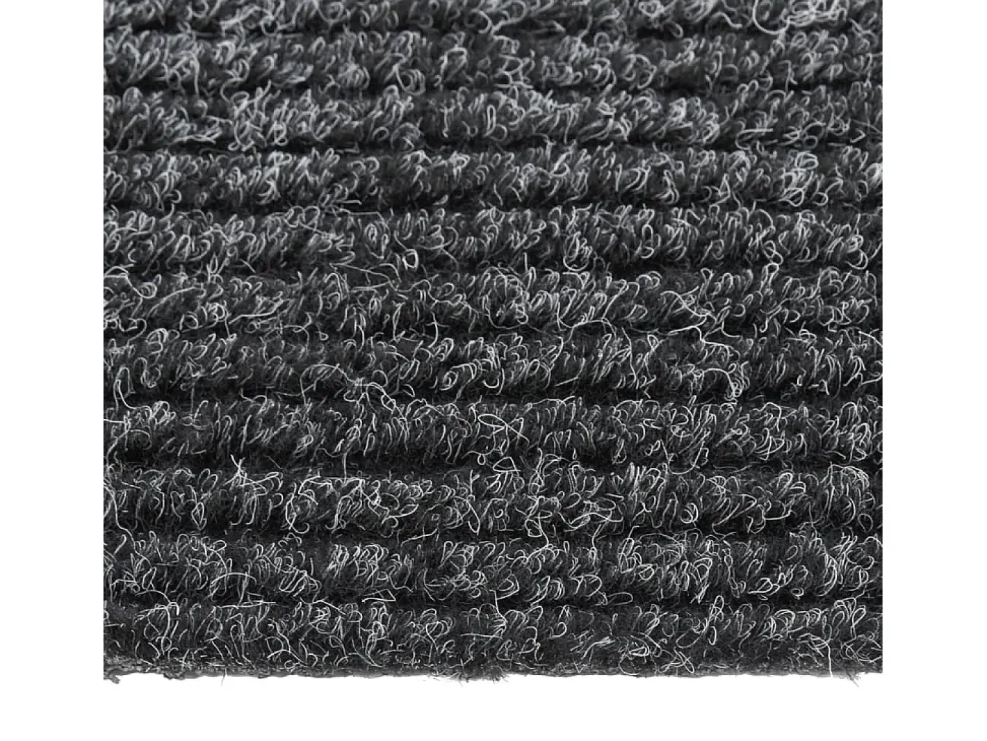Alfombra De Cocina-Alfombra 100x500 cm Antracita Gris