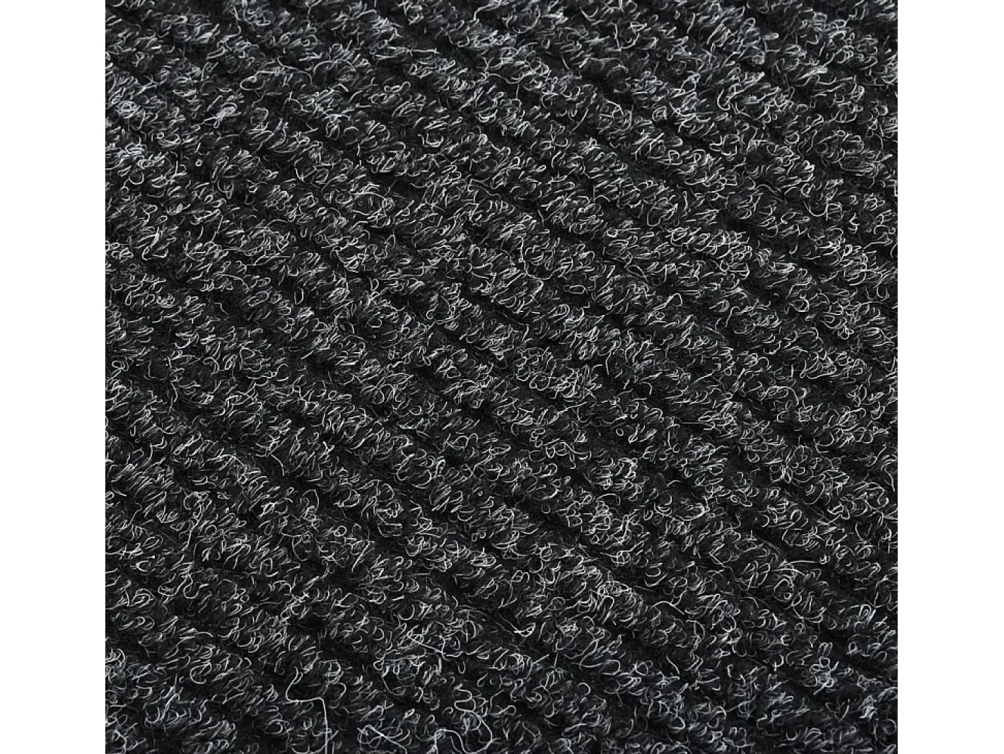 Alfombra De Cocina-Alfombra 100x500 cm Antracita Gris