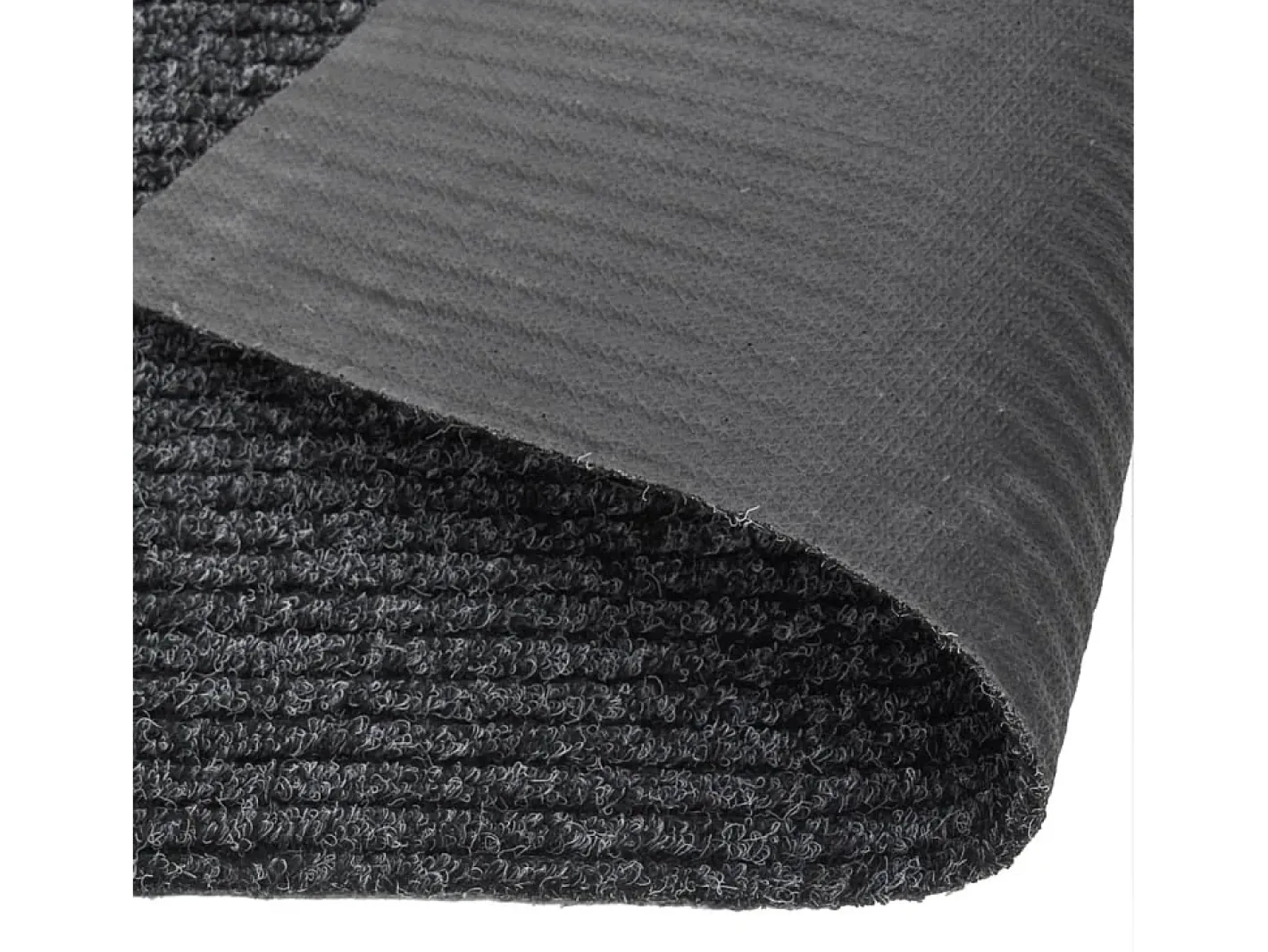 Alfombra De Cocina-Alfombra 100x500 cm Antracita Gris