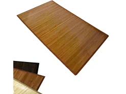 Alfombra De Salón-Alfombra 60x240 cm bambú marrón Marru00f3n