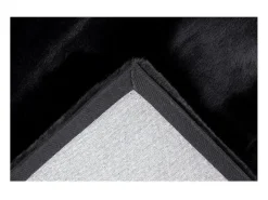 Best Meublorama Alfombra 170x120 cm, diseño H008N en color - Confort y elegancia para su interior Negro