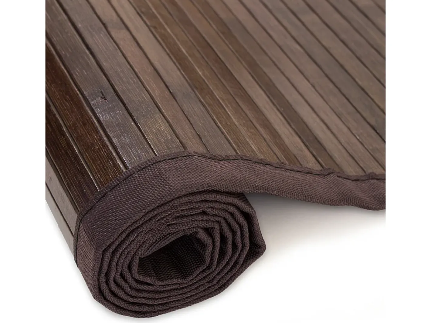 Alfombra 80x300 cm marrón oscuro Marru00f3n chocolate Outlet