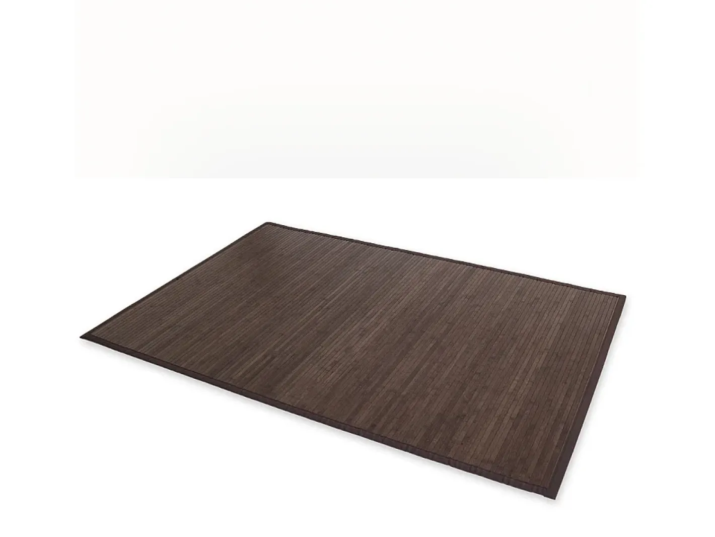 Alfombra 80x300 cm marrón oscuro Marru00f3n chocolate Outlet