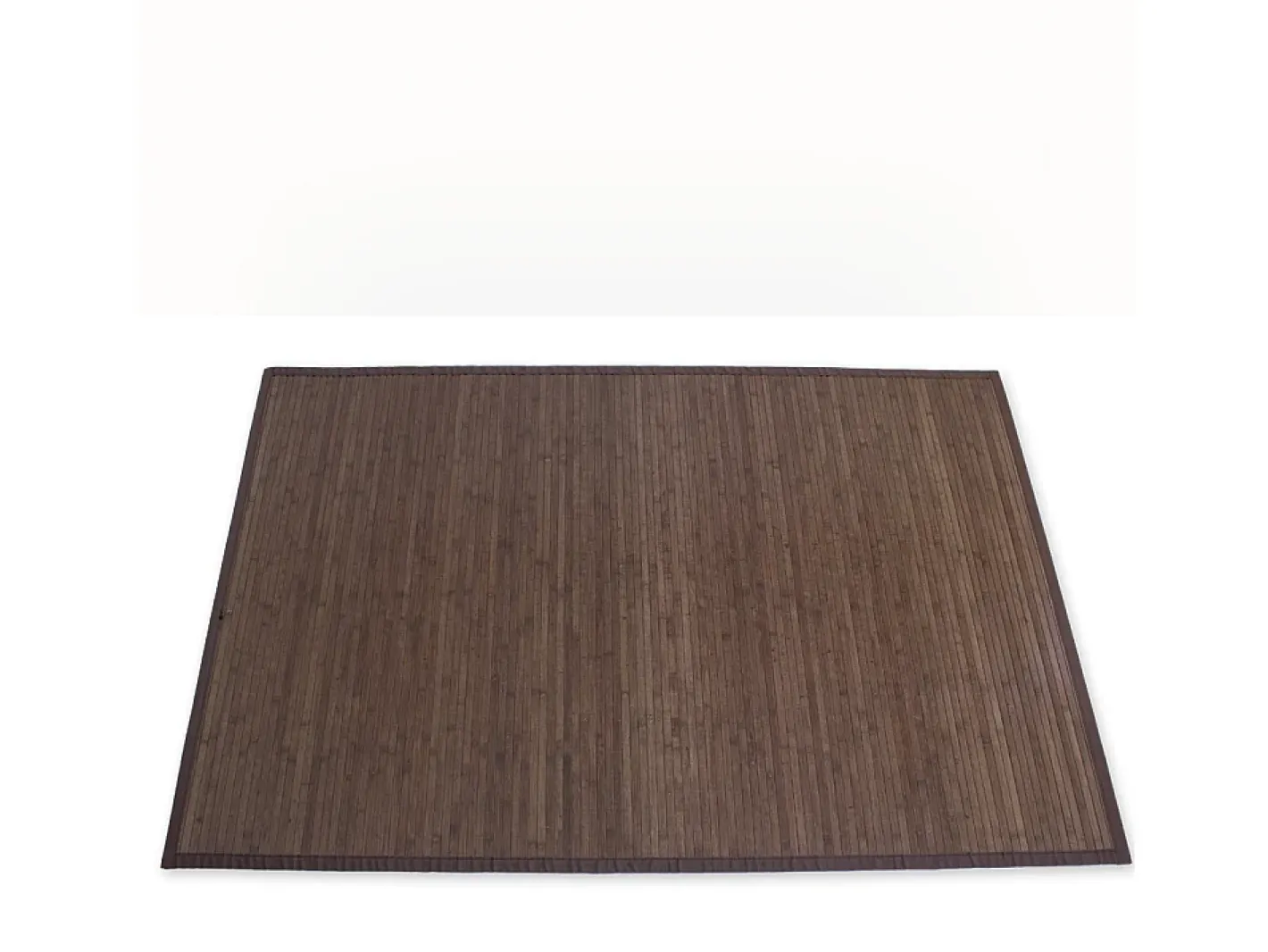 Alfombra 80x300 cm marrón oscuro Marru00f3n chocolate Outlet