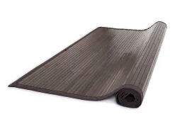 Alfombra 80x300 cm marrón oscuro Marru00f3n chocolate Outlet