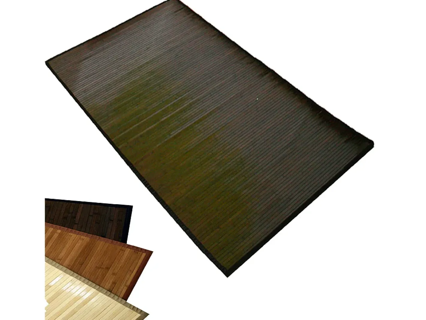 Alfombra 80x300 cm marrón oscuro Marru00f3n chocolate Outlet