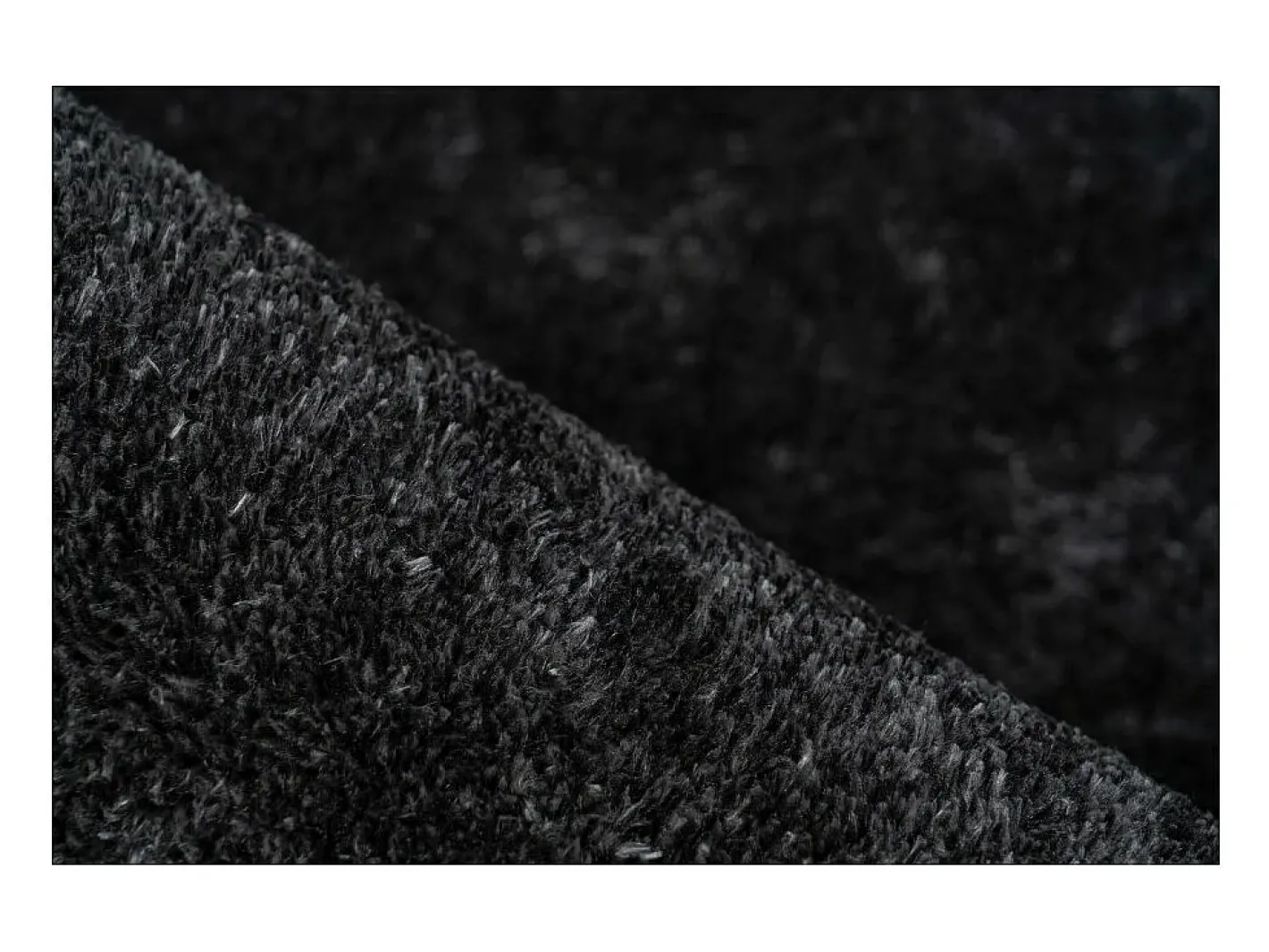 Sale Meublorama Alfombra 150x80, diseño G008R color grafito - Confort y elegancia para su interior. Gris antracita