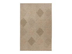 Meublorama Alfombra 170x120cm, diseño C403A color natural - Confort y elegancia para tu interior. Beige Discount