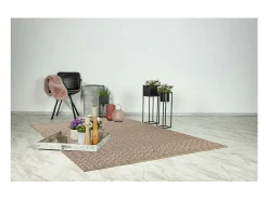 Meublorama Alfombra 290x200cm, diseño C103A en color natural - Confort y elegancia para su interior Beige Clearance
