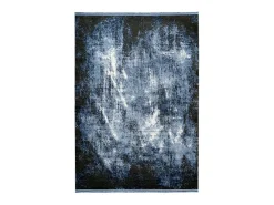 Meublorama Alfombra 170x120cm, diseño E409E color - Confort y elegancia para su interior Azul