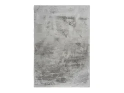 Meublorama Alfombra De Salón|Alfombra Infantil-Alfombra 110x60cm, diseño E005N color plata - Confort y elegancia para su interior. Plateado