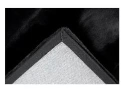 Meublorama Alfombra De Salón|Alfombra Infantil-Alfombra 230x160cm, diseño H008N en color - Confort y elegancia para su interior. Negro