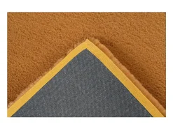 Meublorama Alfombra 290x200cm, diseño H008N en tono ámbar - Confort y elegancia para su interior. Marru00f3n New