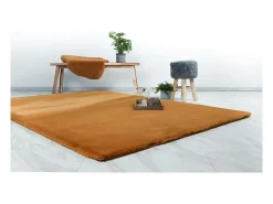 Meublorama Alfombra 290x200cm, diseño H008N en tono ámbar - Confort y elegancia para su interior. Marru00f3n New