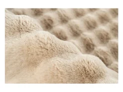 Outlet Meublorama Alfombra 230x160cm, diseño H008Y color - Confort y elegancia para su interior. Beige