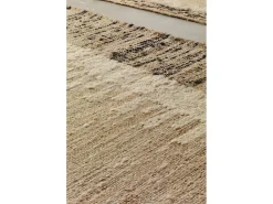 Alfombra yute lana y algodón 210x270 cm Beige Outlet