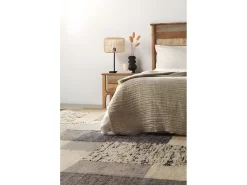 Alfombra yute lana y algodón 240 cm dia Multicolor Hot