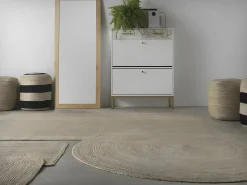 MIMÍ Alfombra De Salón-Alfombra yute natural FORMENTOR 210x150cm Beige