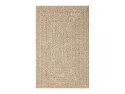 Alfombra ZIZUR apariencia de yute interior y exterior 200x290cm ES93195 Marru00f3n