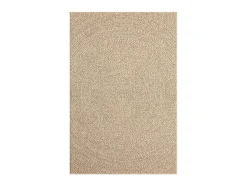 Alfombra De Salón-Alfombra ZIZUR apariencia de yute interior y exterior 120x170cm ES65678 Marru00f3n